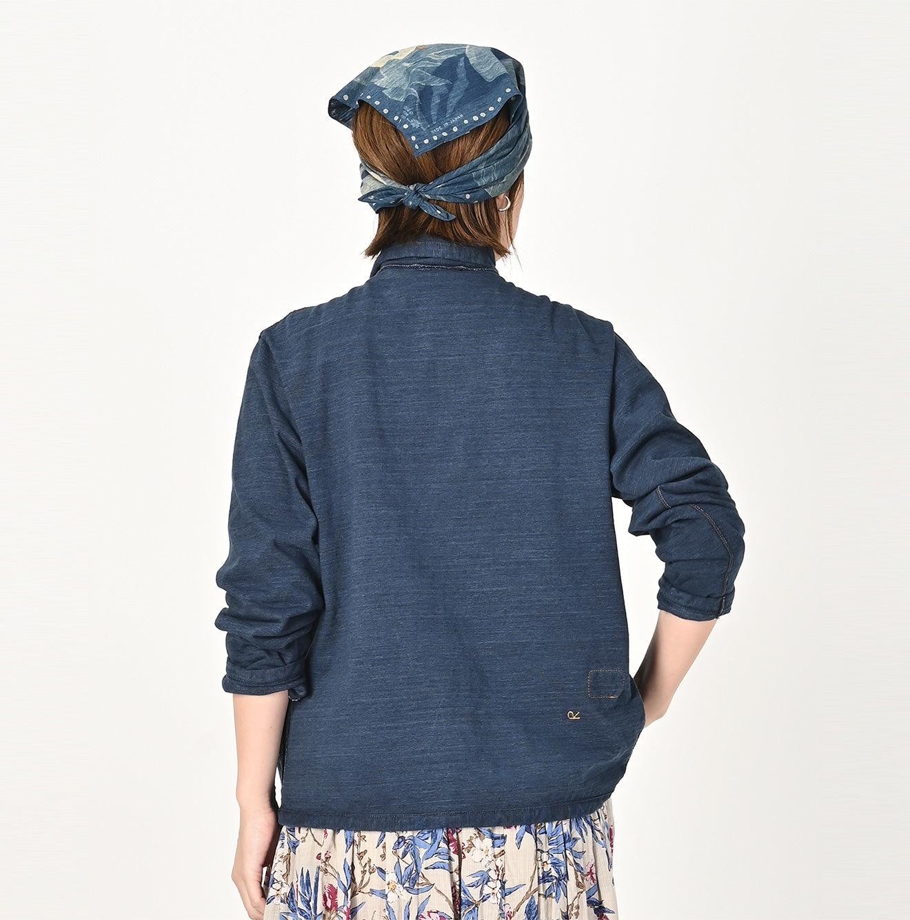 Indigo 908 Dekoboko Tenjiku Tylorean Cardigan