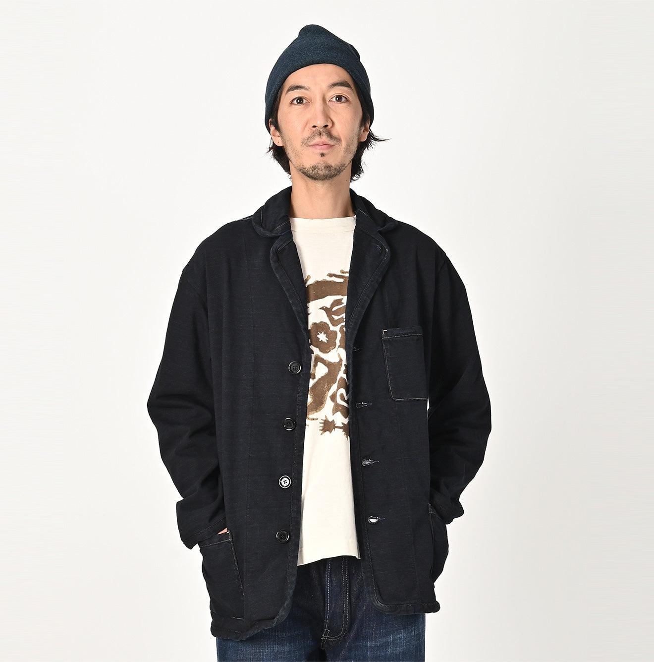 Indigo 908 Dekoboko Tenjiku Tylorean Cardigan