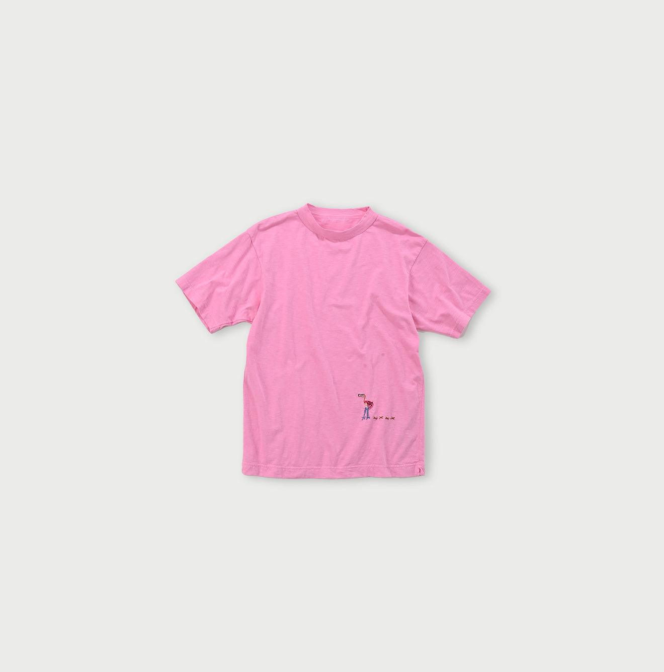 908 Flamingway Emboidery T-shirt