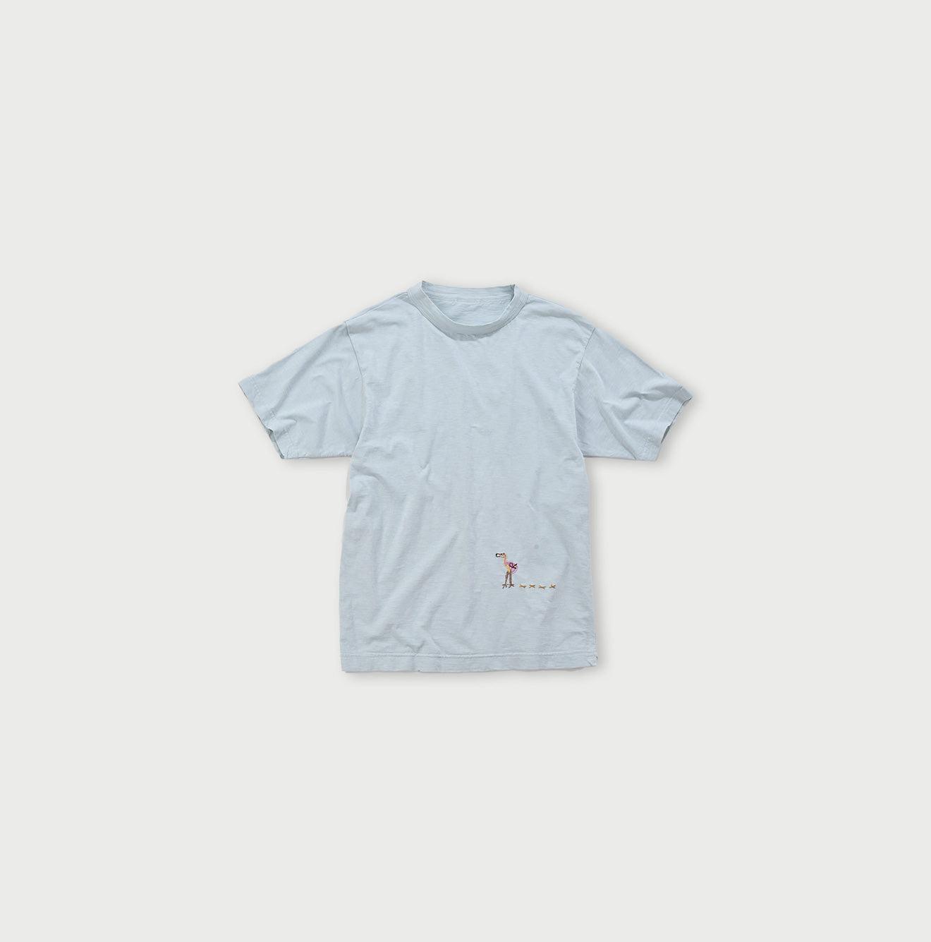 908 Flamingway Emboidery T-shirt
