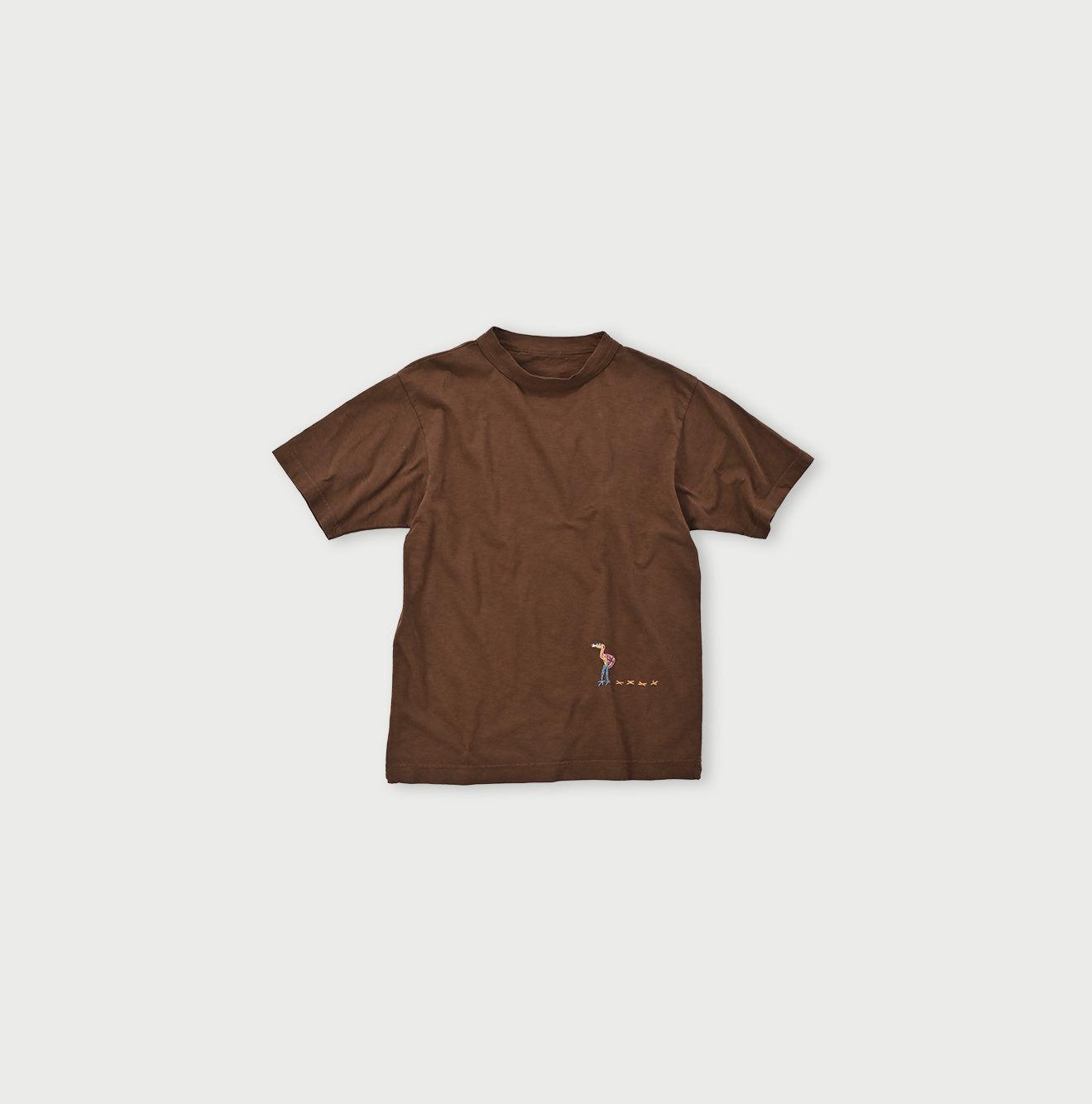 908 Flamingway Emboidery T-shirt