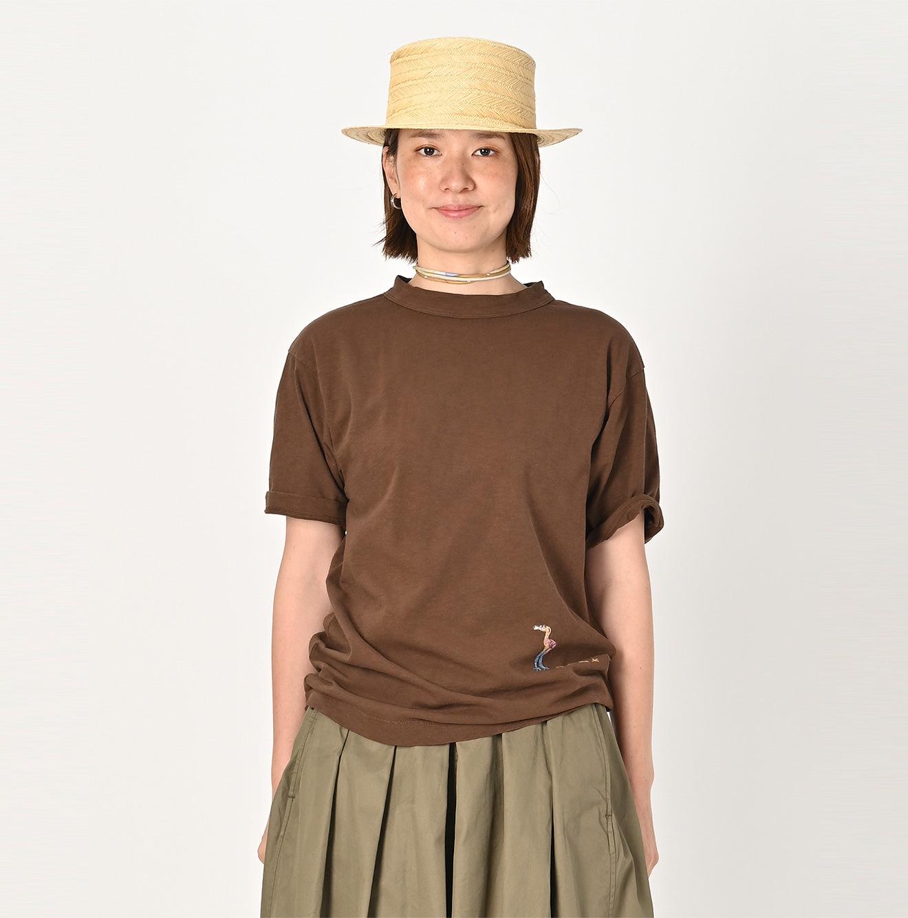 908 Flamingway Emboidery T-shirt