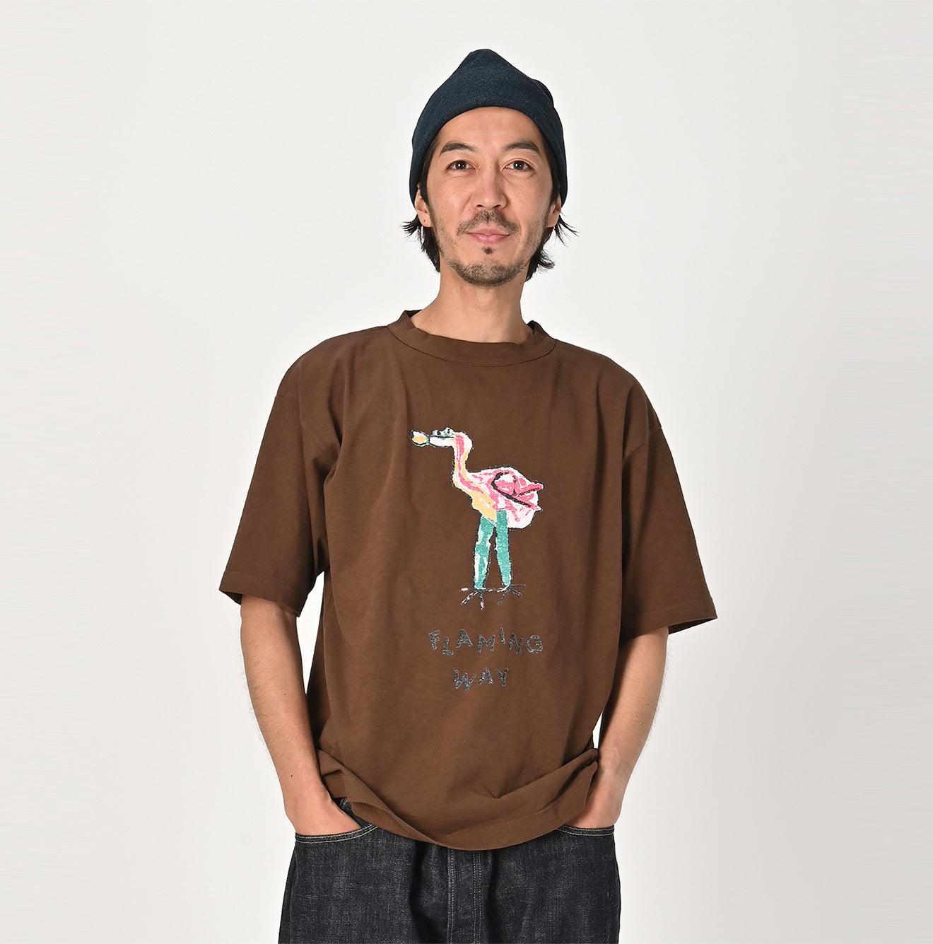 908 Bettouch Flamingway T-shirt