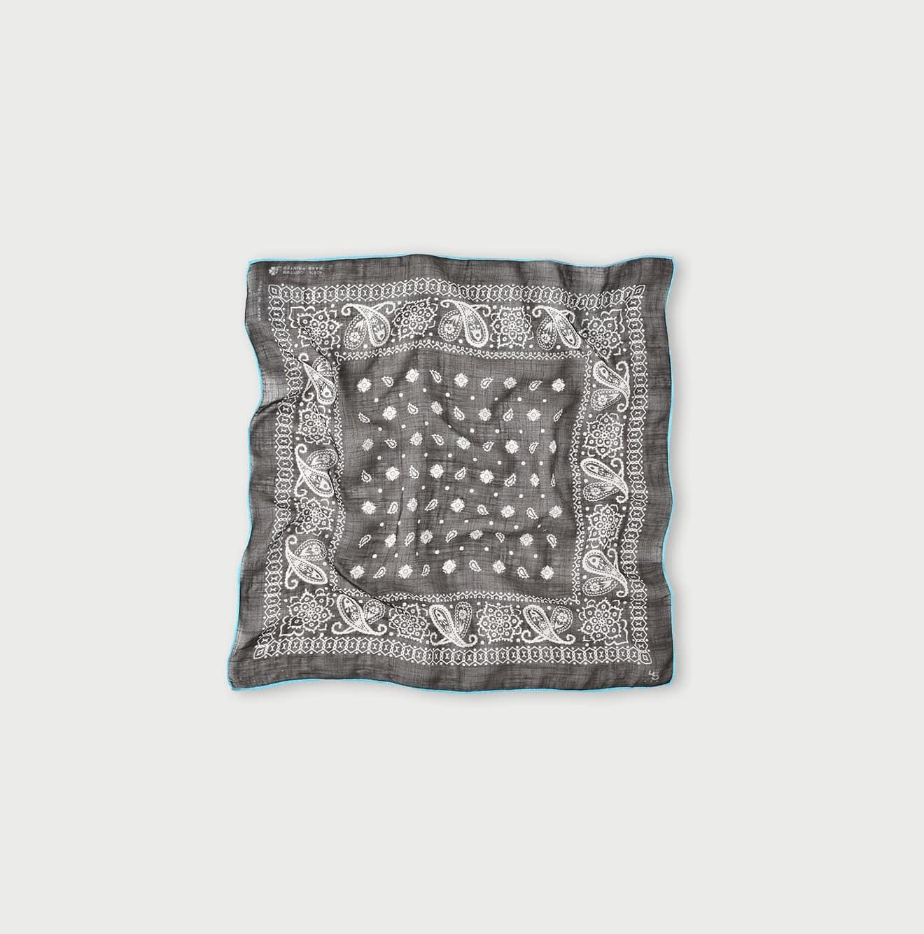Gauze Cross Paisley Bandana