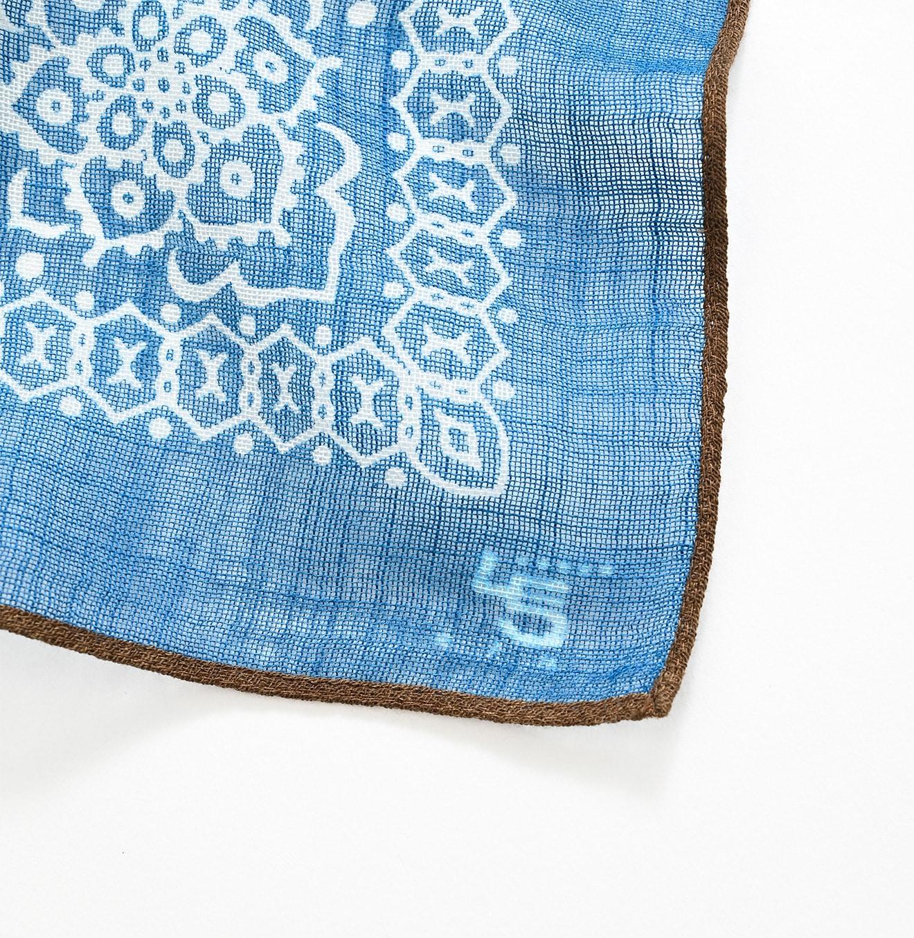 Gauze Cross Paisley Bandana