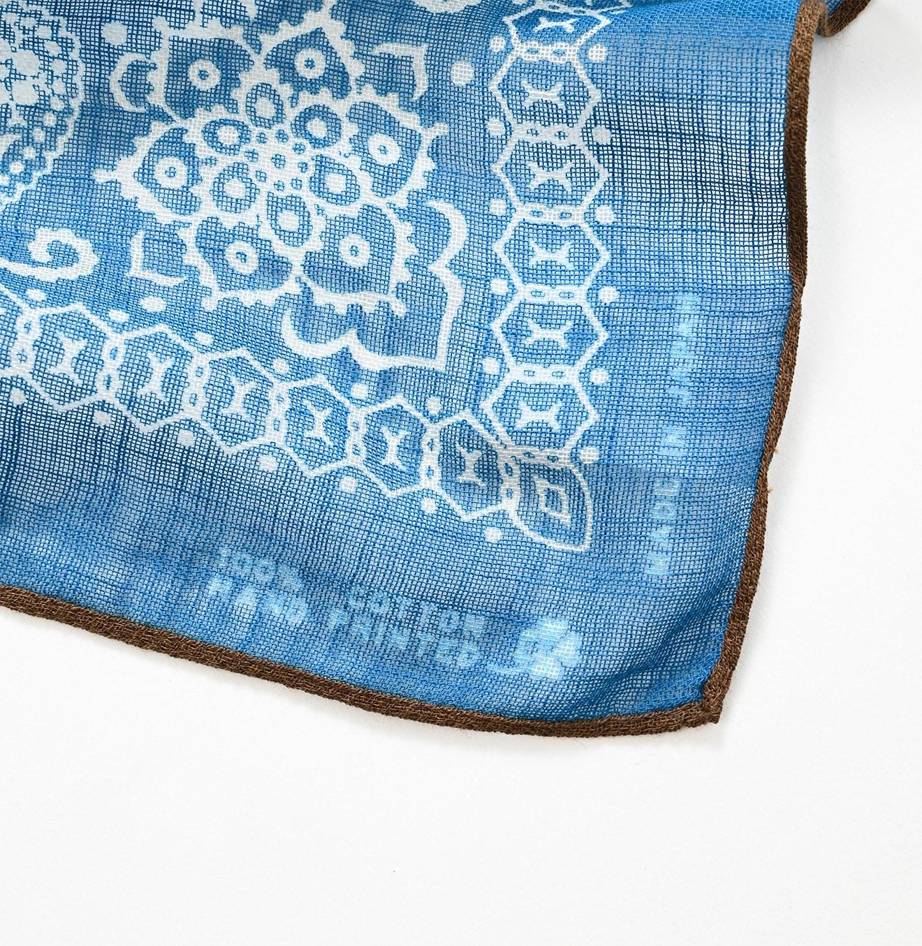 Gauze Cross Paisley Bandana