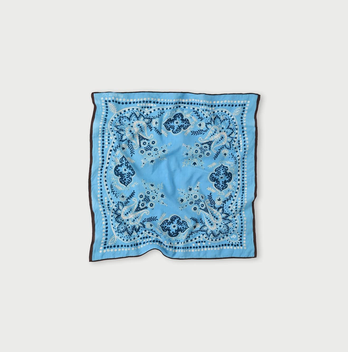 Khadi Sarasa Paisley Bandana