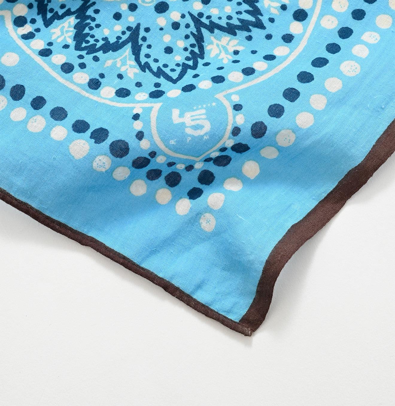 Khadi Sarasa Paisley Bandana