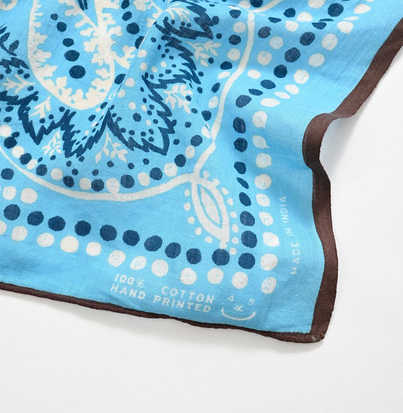 Khadi Sarasa Paisley Bandana