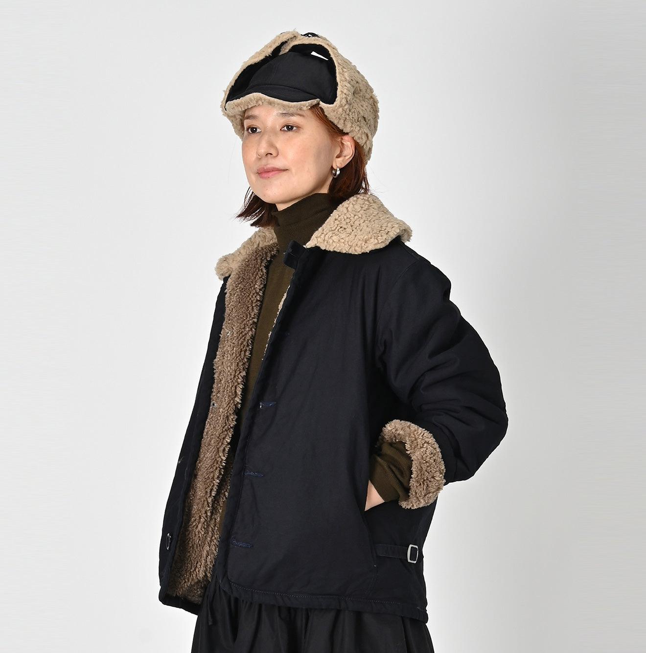 Indigo Satin Boa 908 Blouson