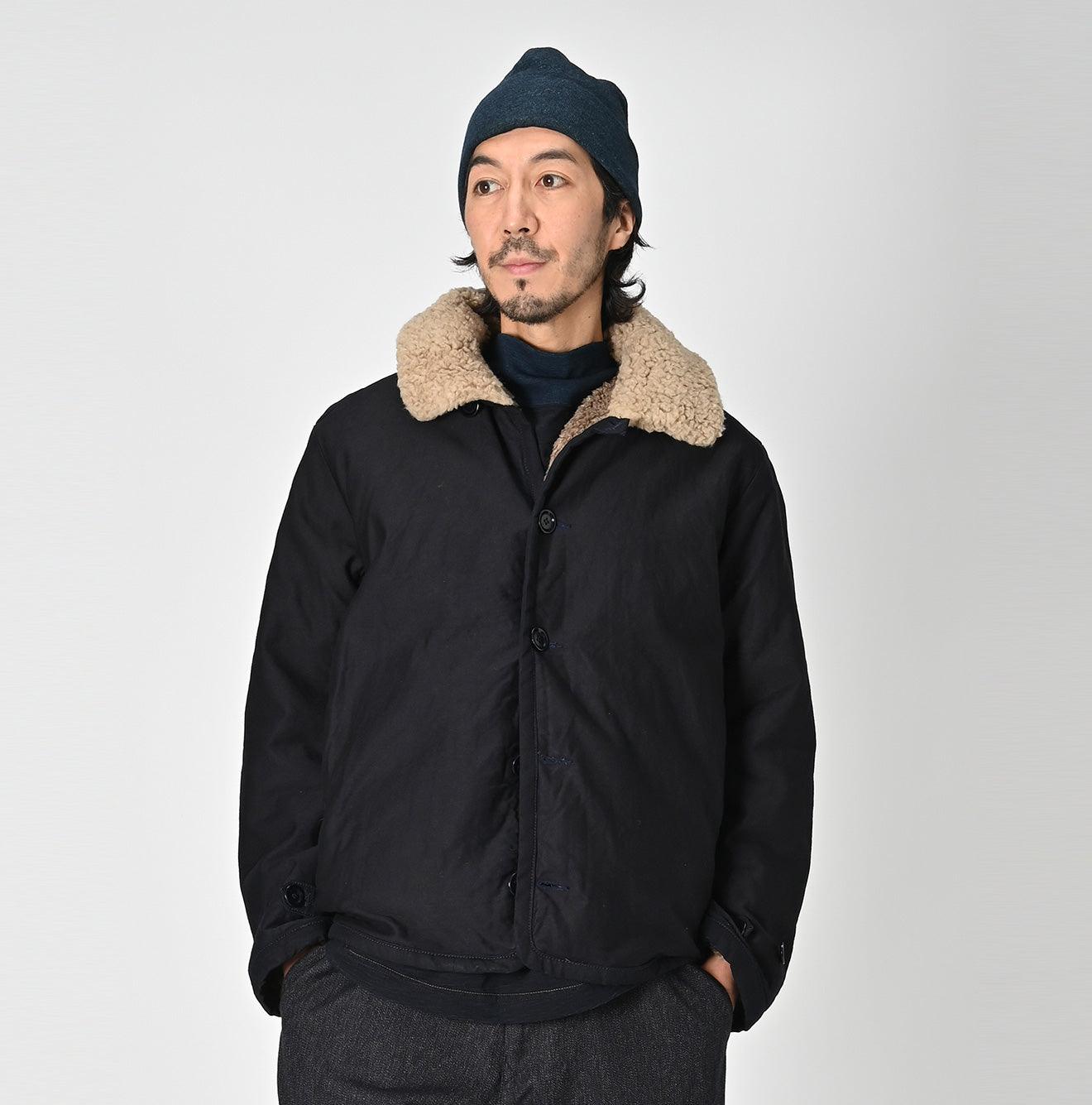 Indigo Satin Boa 908 Blouson