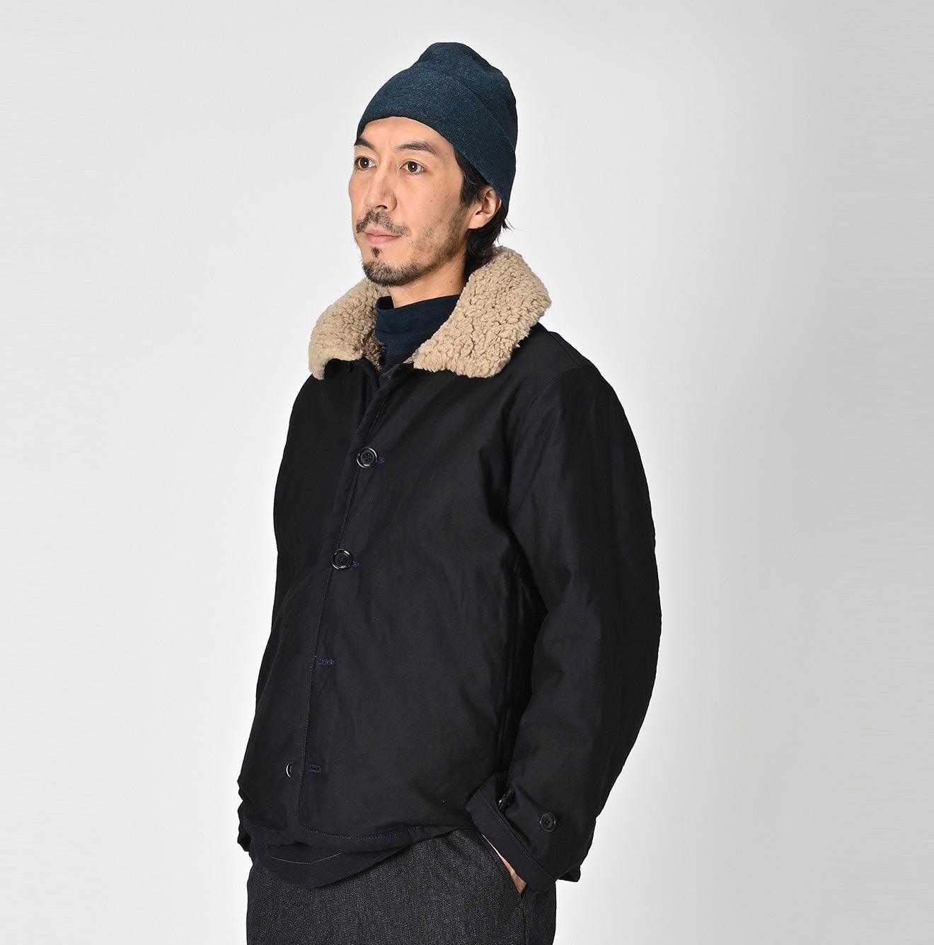 Indigo Satin Boa 908 Blouson