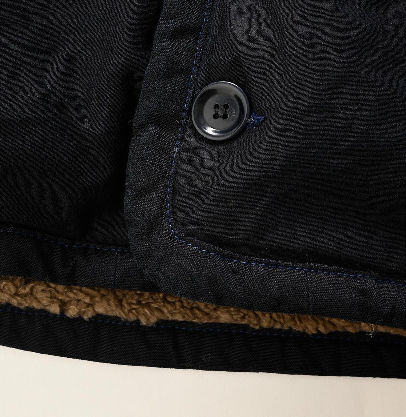 Indigo Satin Boa 908 Vest