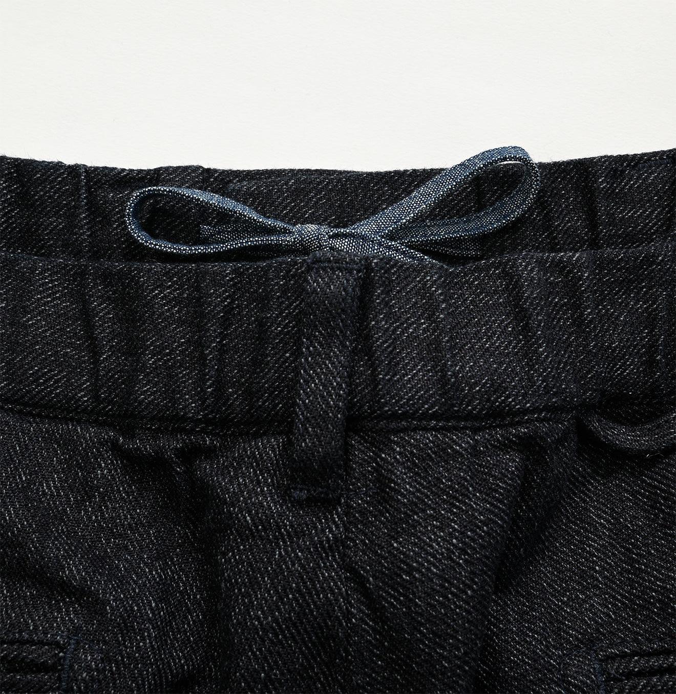 Indigo Yorimoku Kersey Easy Slacks