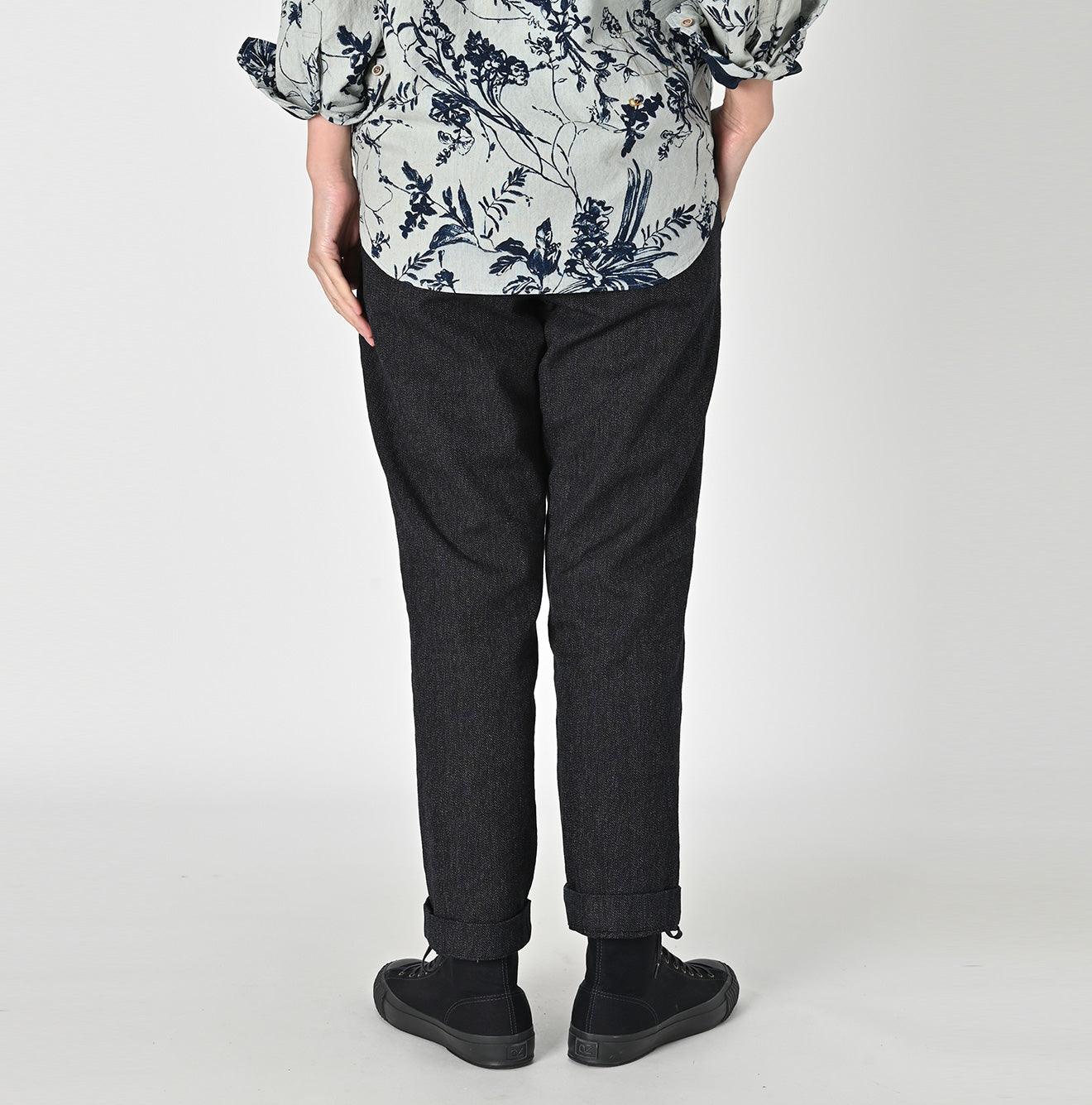 Indigo Yorimoku Kersey Easy Slacks