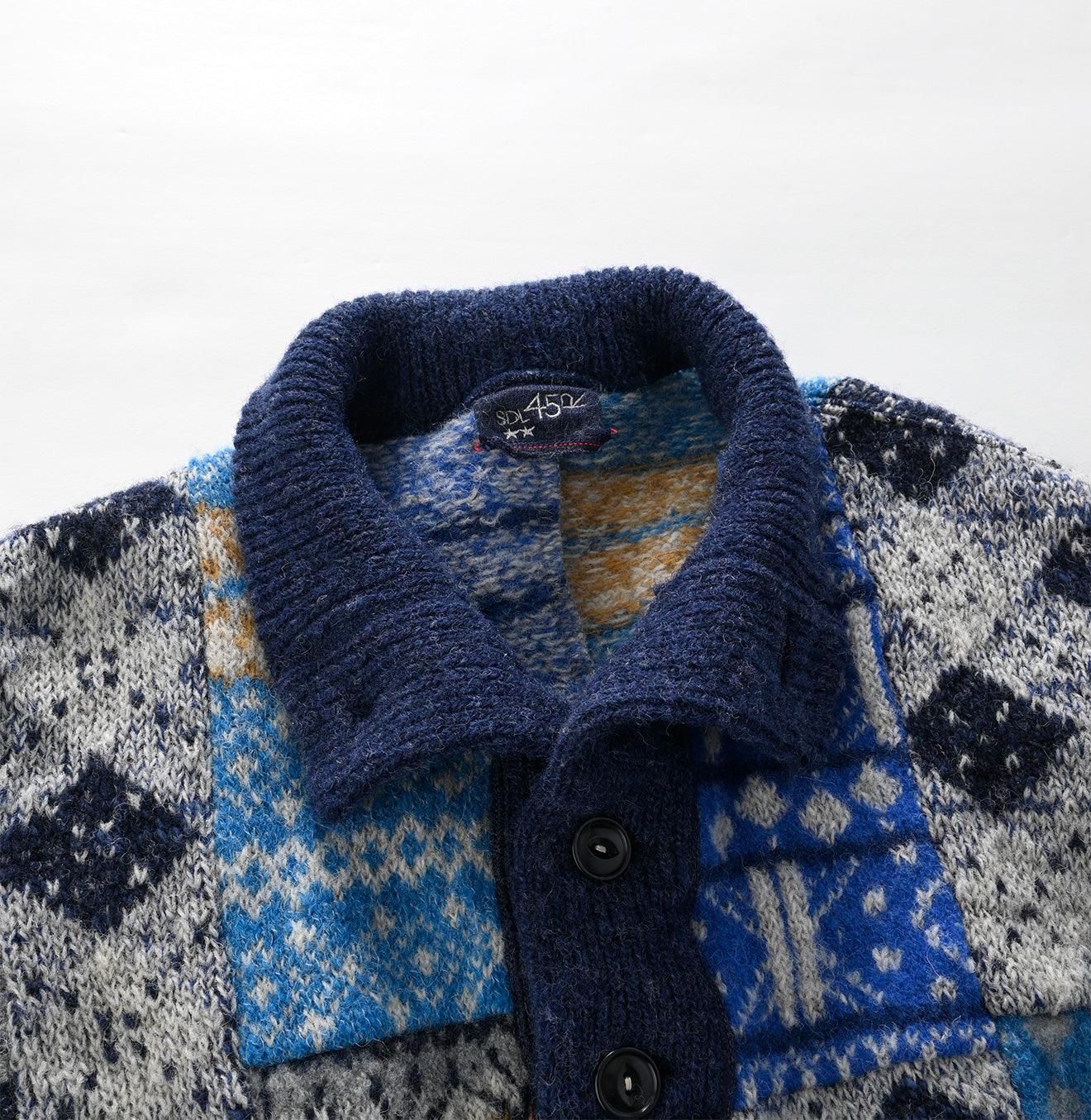 Patchwork 908 Henley Sweater