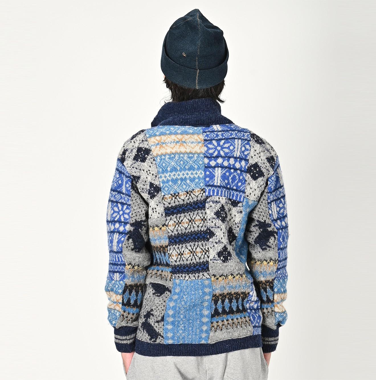 Patchwork 908 Henley Sweater