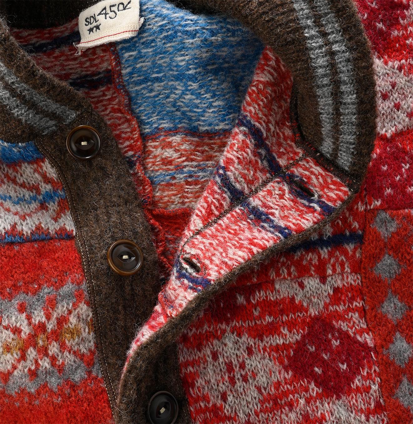 Patchwork 908 Stadium Cardigan