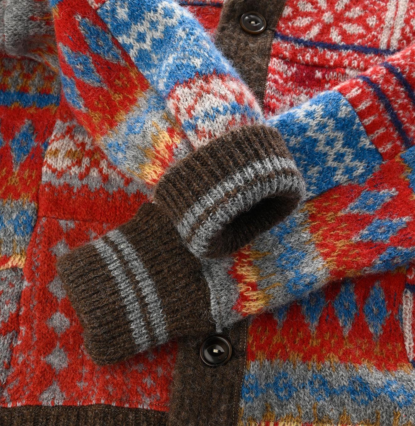 Patchwork 908 Stadium Cardigan