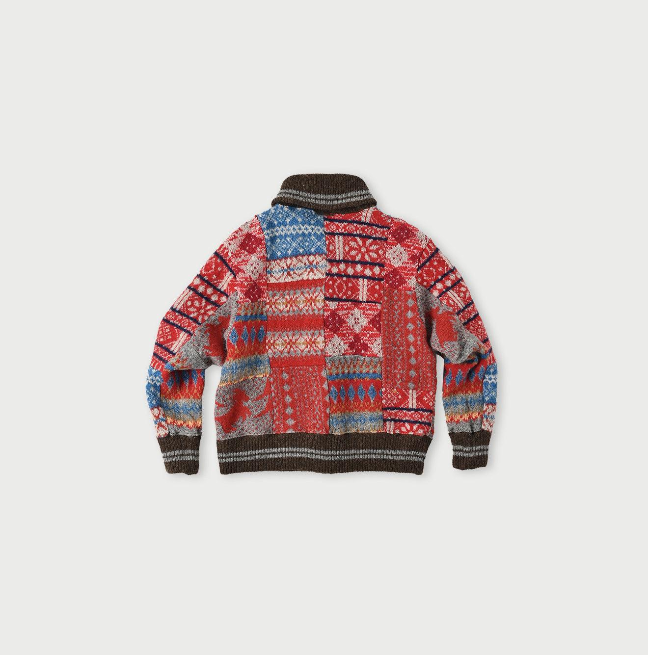Patchwork 908 Stadium Cardigan