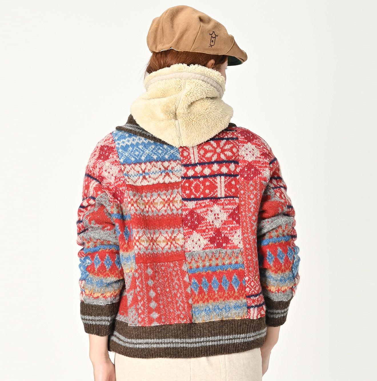 Patchwork 908 Stadium Cardigan
