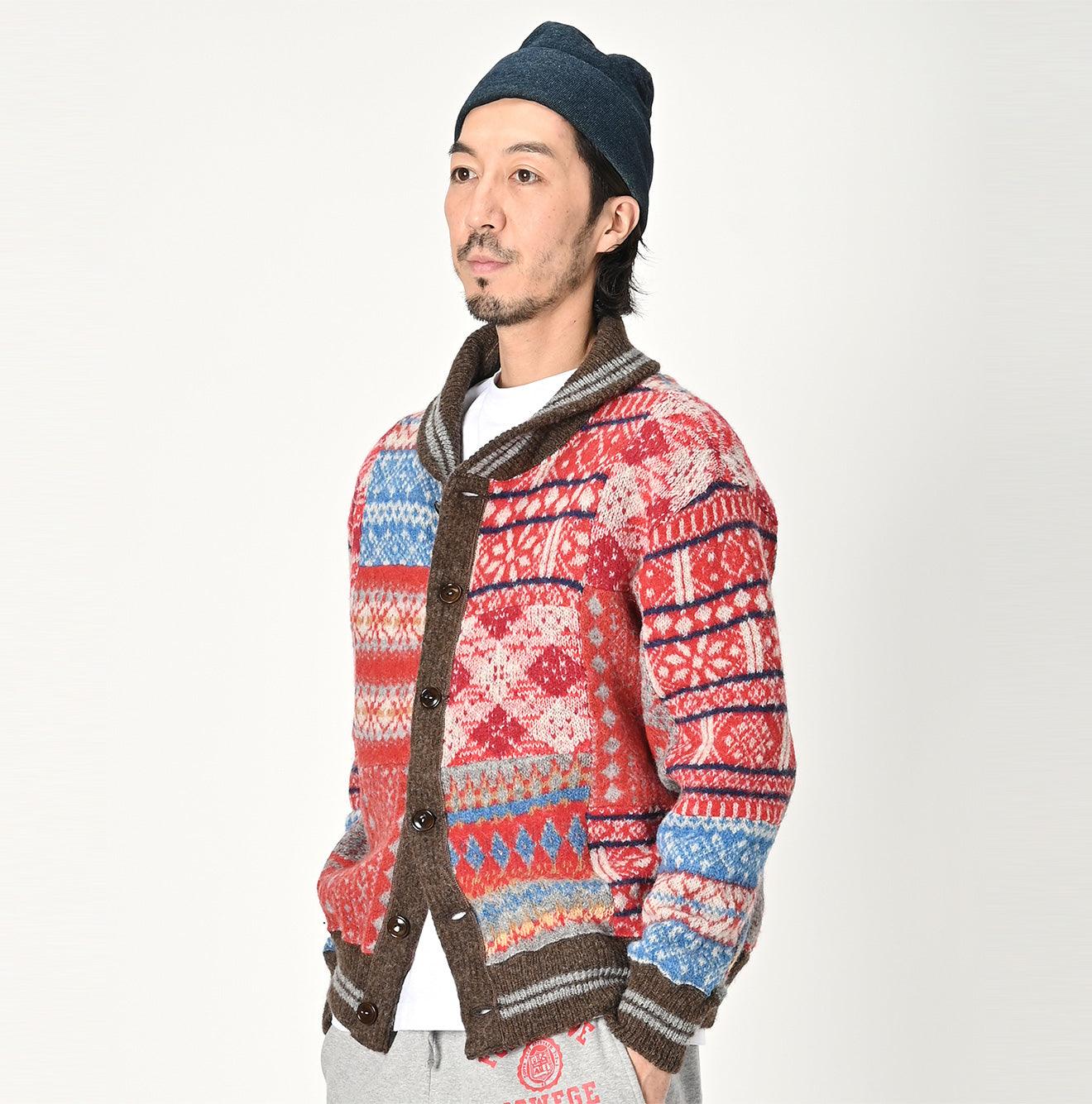 Patchwork 908 Stadium Cardigan