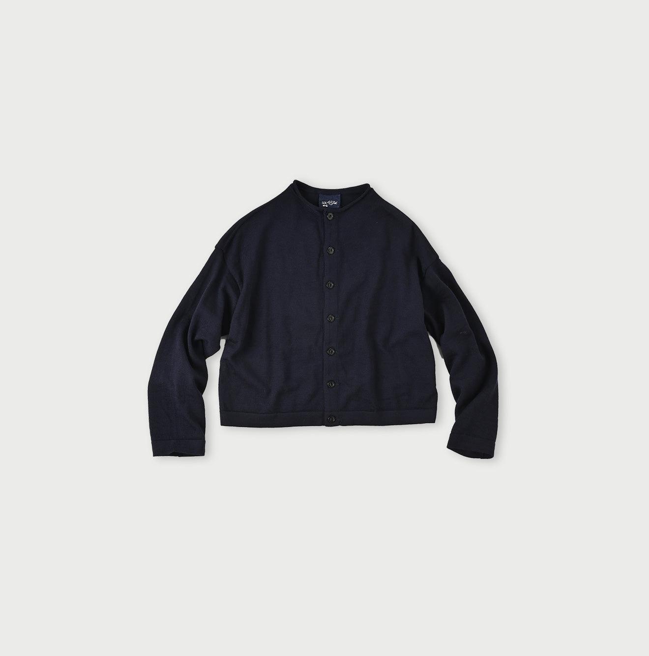 US Wool Knit-sewn Cardigan