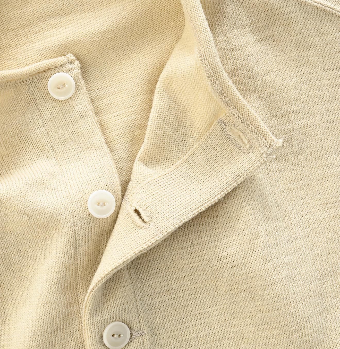 US Wool Knit-sewn Cardigan