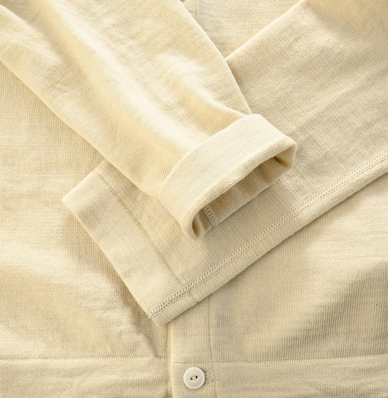 US Wool Knit-sewn Cardigan