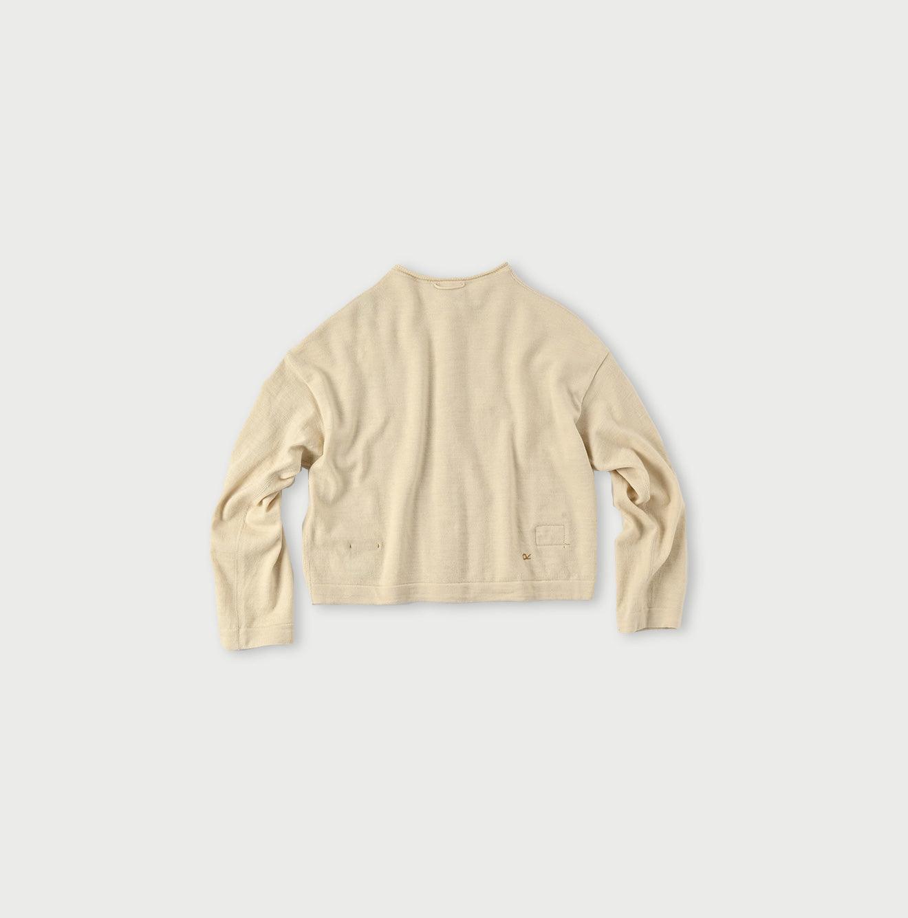 US Wool Knit-sewn Cardigan