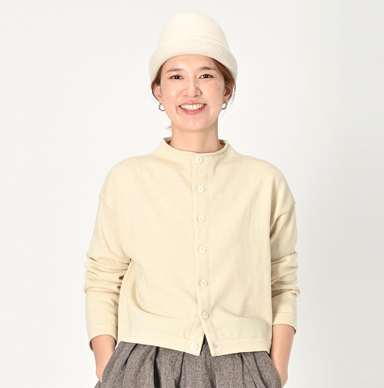 US Wool Knit-sewn Cardigan