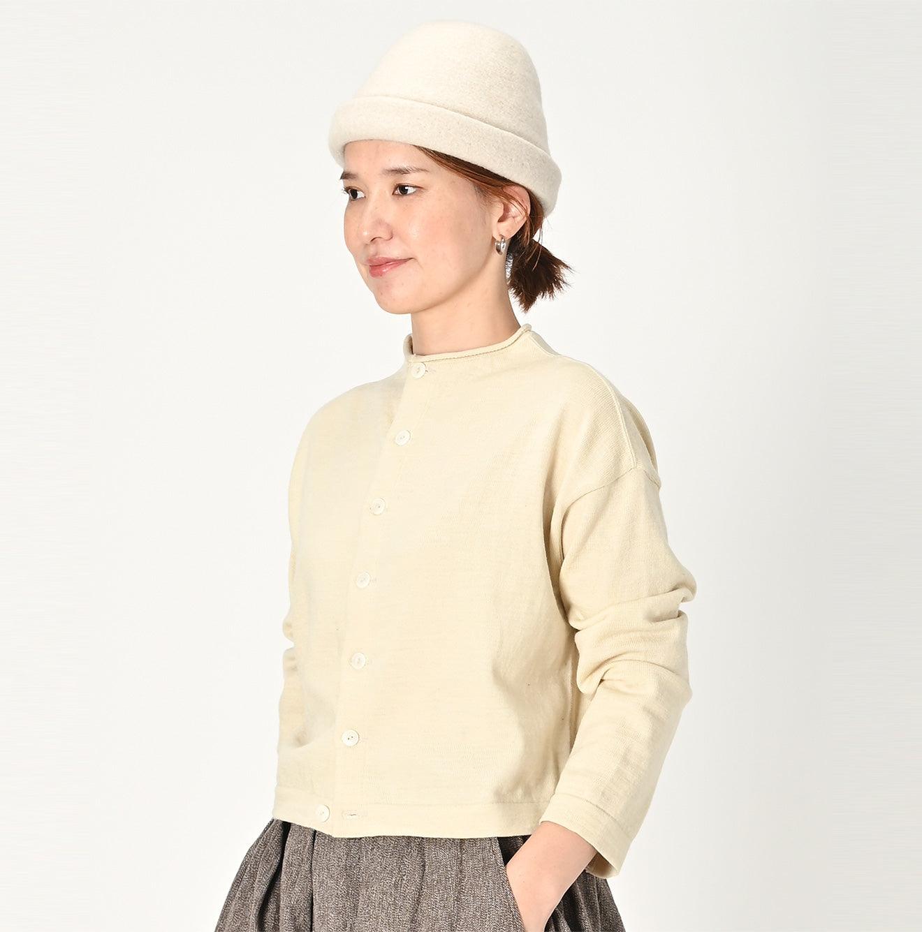 US Wool Knit-sewn Cardigan