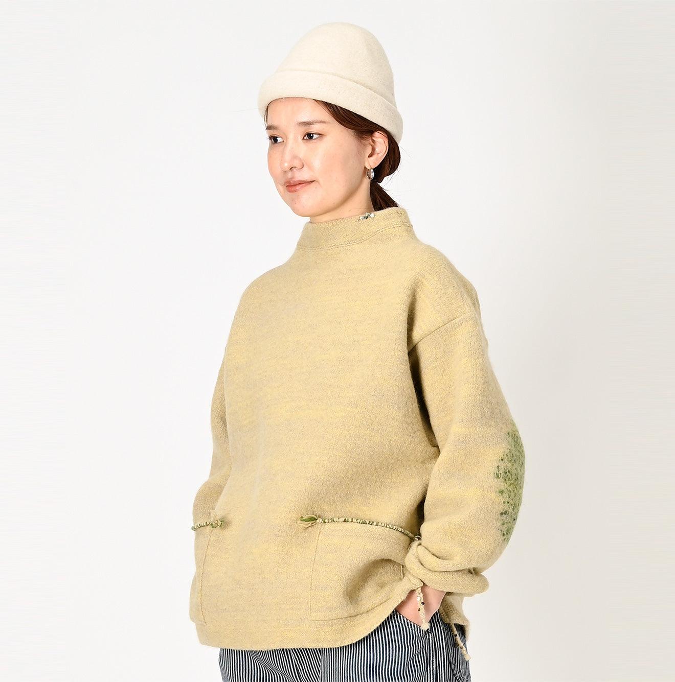 Boiled Chitose Wool Sweater