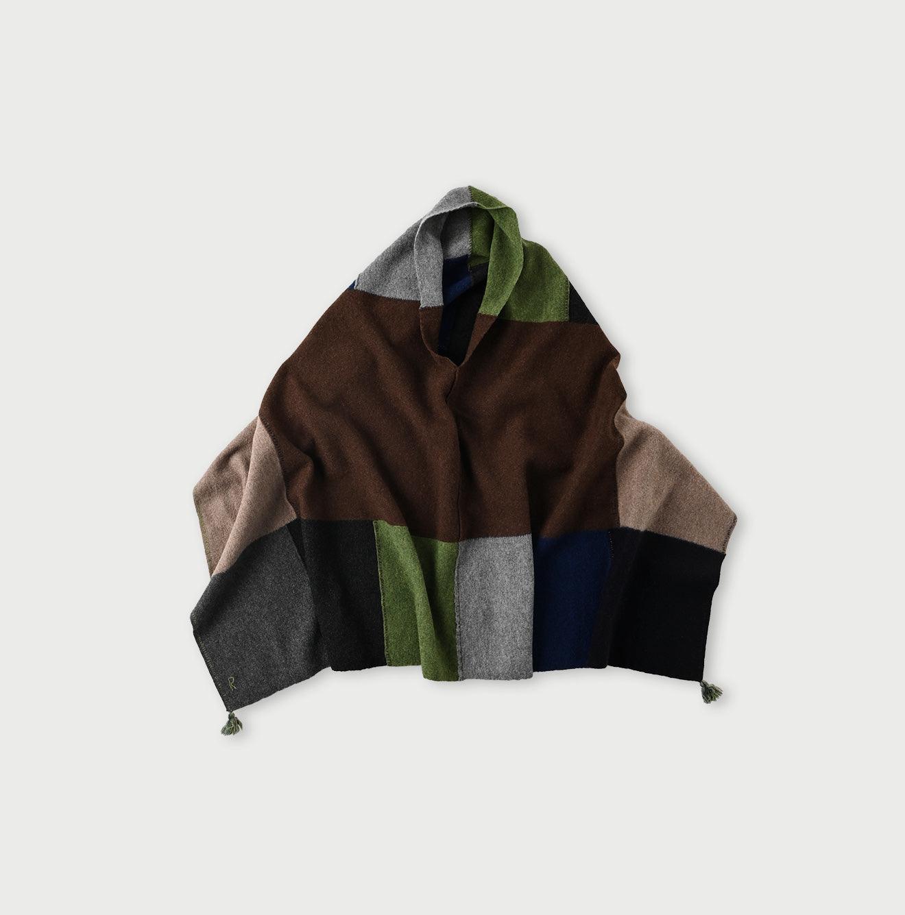 Boiled Pojagi Poncho