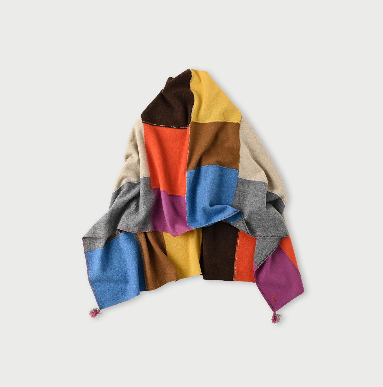 Boiled Pojagi Poncho