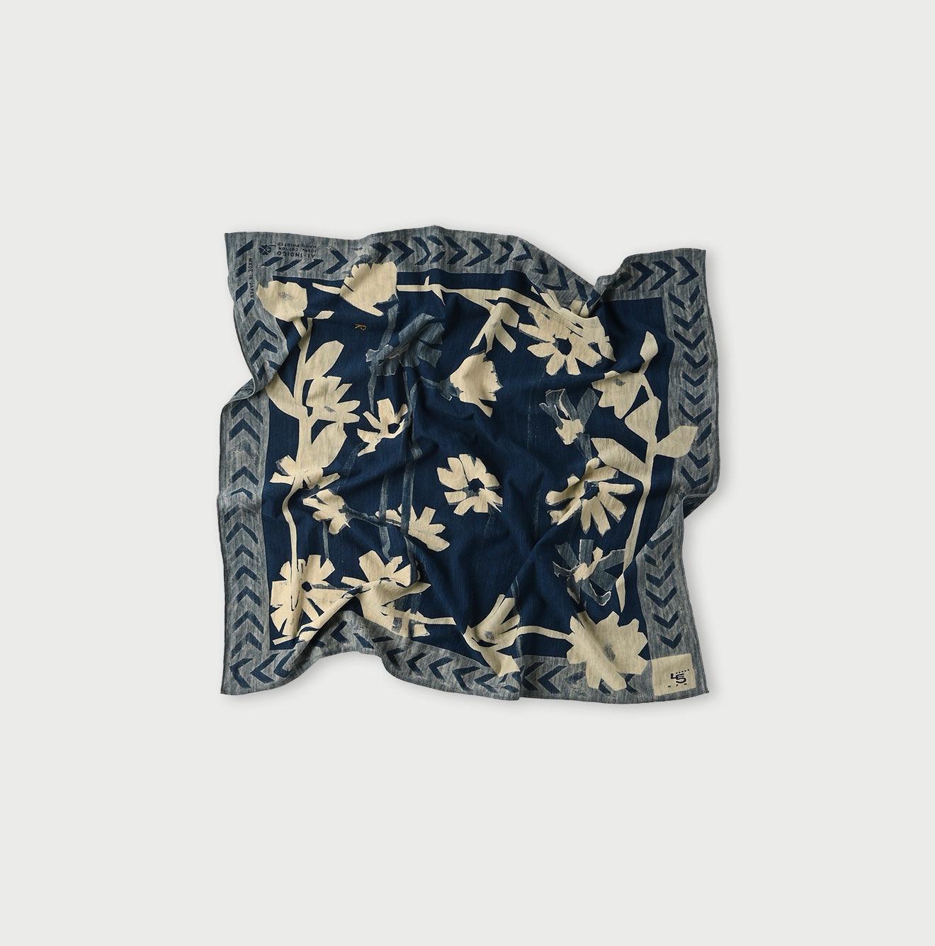 Indigo Tenjiku Margaret Bandana