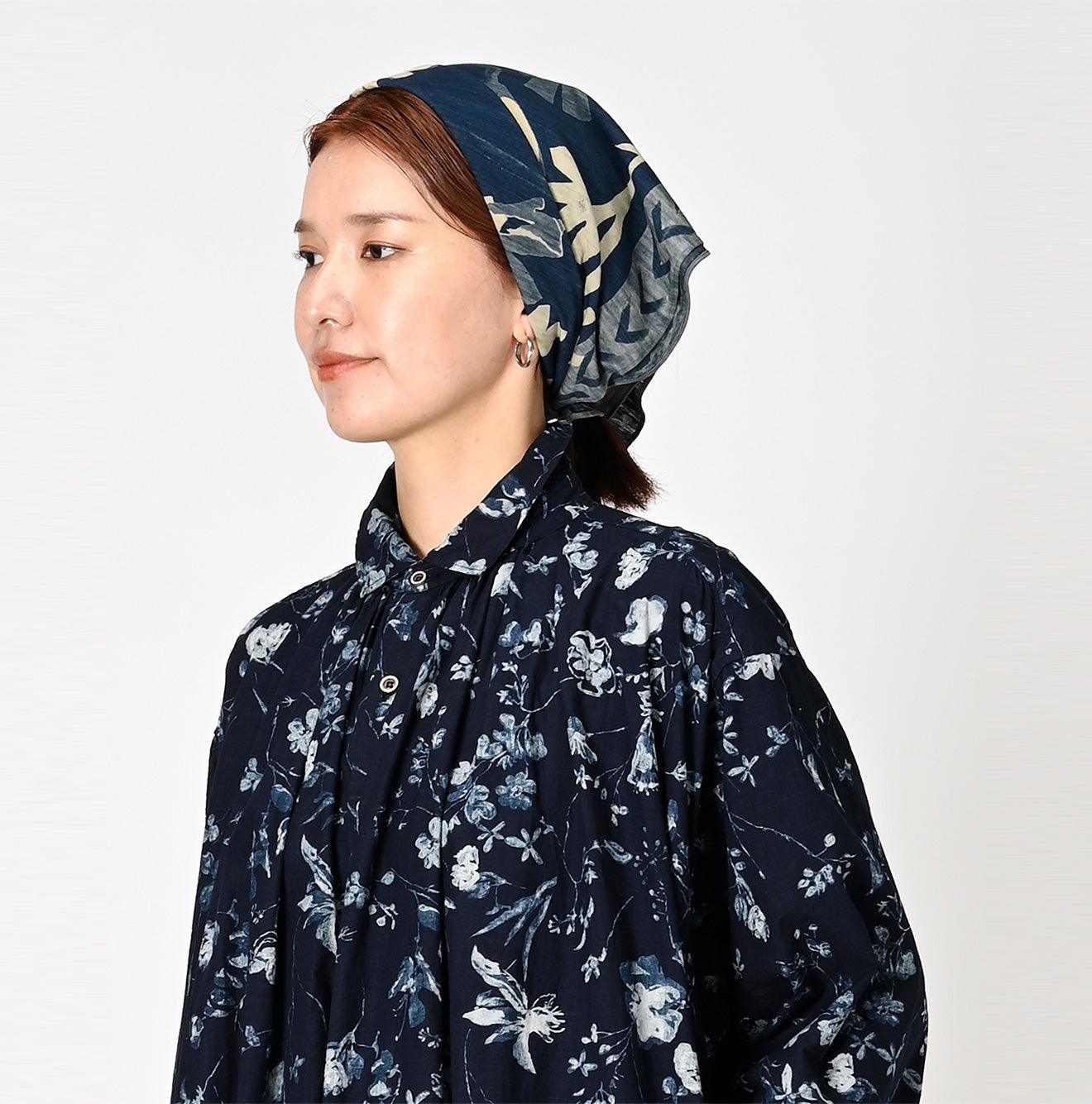 Indigo Tenjiku Margaret Bandana