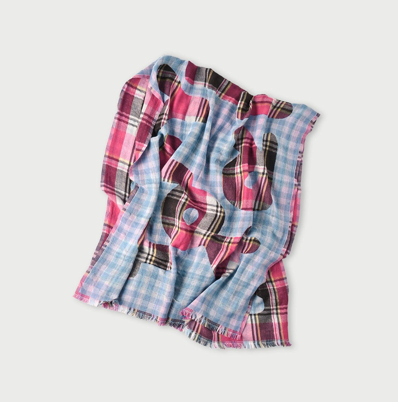 Wool Jacquard Stole
