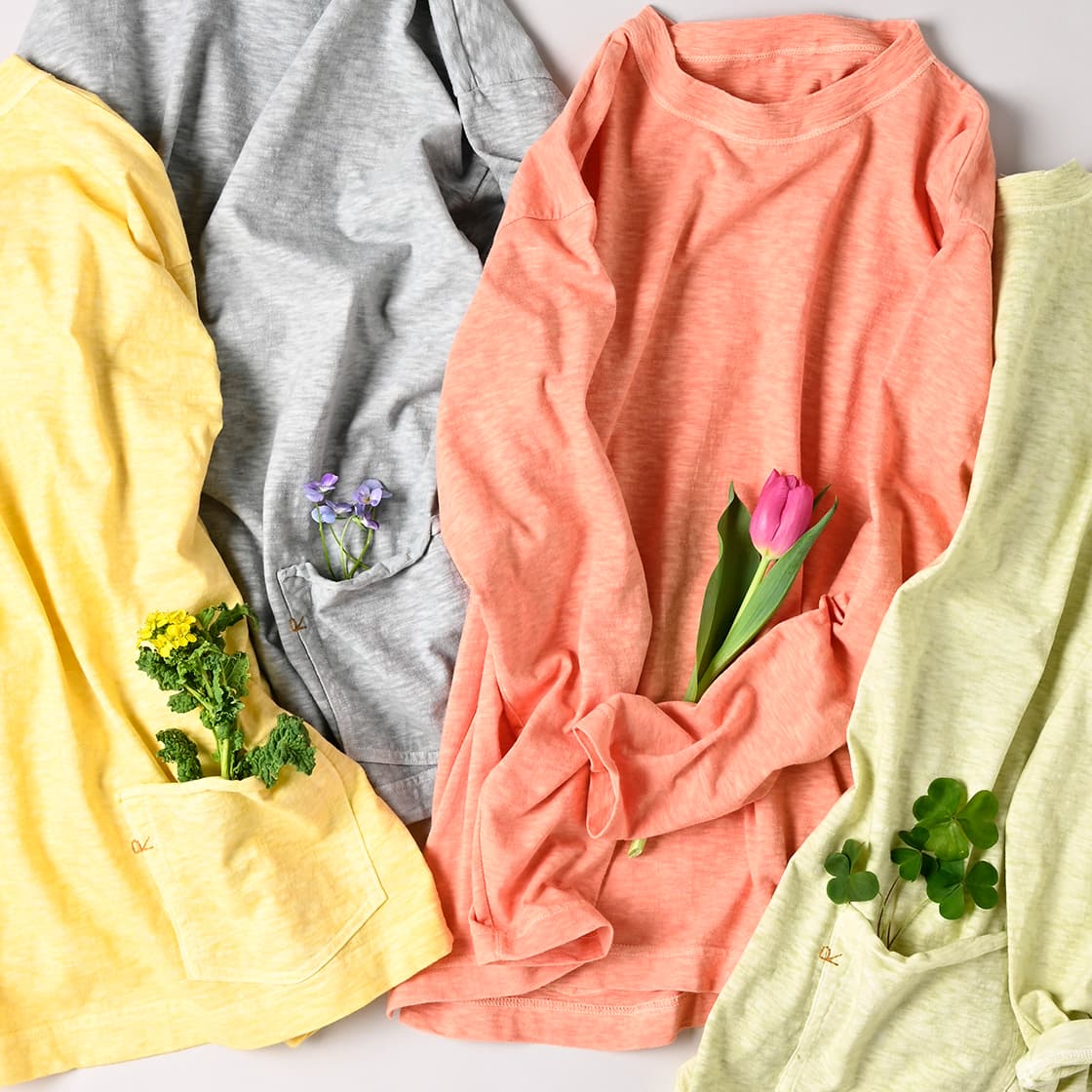 45Rpm トップス 45R】カットソー｜1977年創業、日本の服。丈夫で長持ち、気持ち