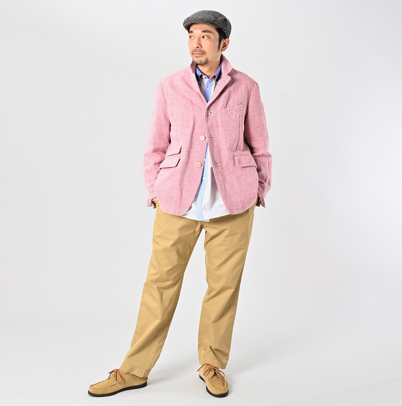 Cotton Linen Notting Hill Jacket Men - 45R by 45rpm studio