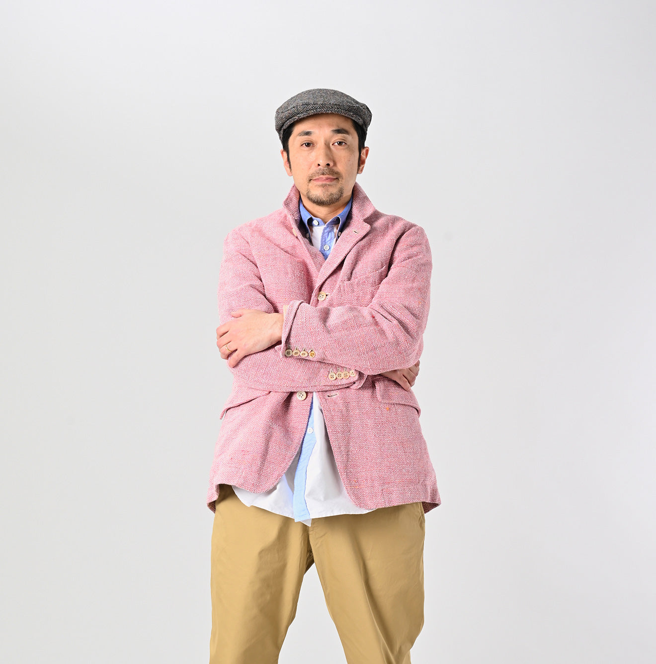 Cotton Linen Notting Hill Jacket Men - 45R by 45rpm studio