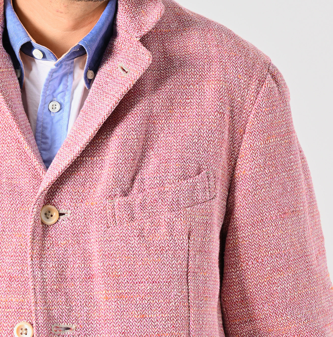 45R Cotton Linen Notting Hill Jacket Men