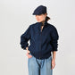 45R Indigo Light Gabardine Harrington Jacket