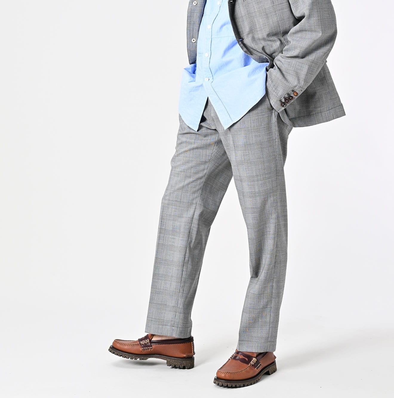 45R Summer Wool Easy Slacks Men