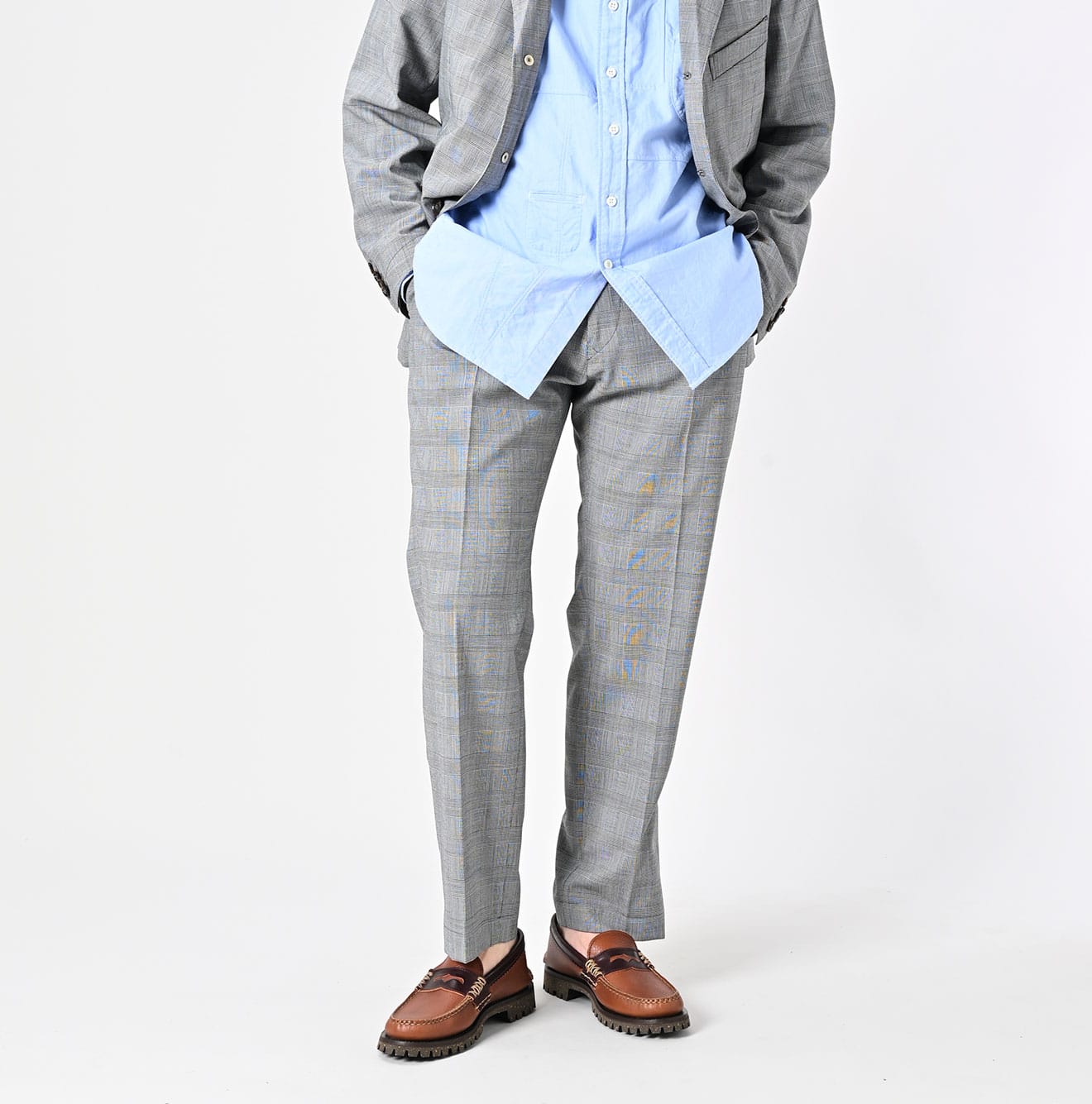 45R Summer Wool Easy Slacks Men