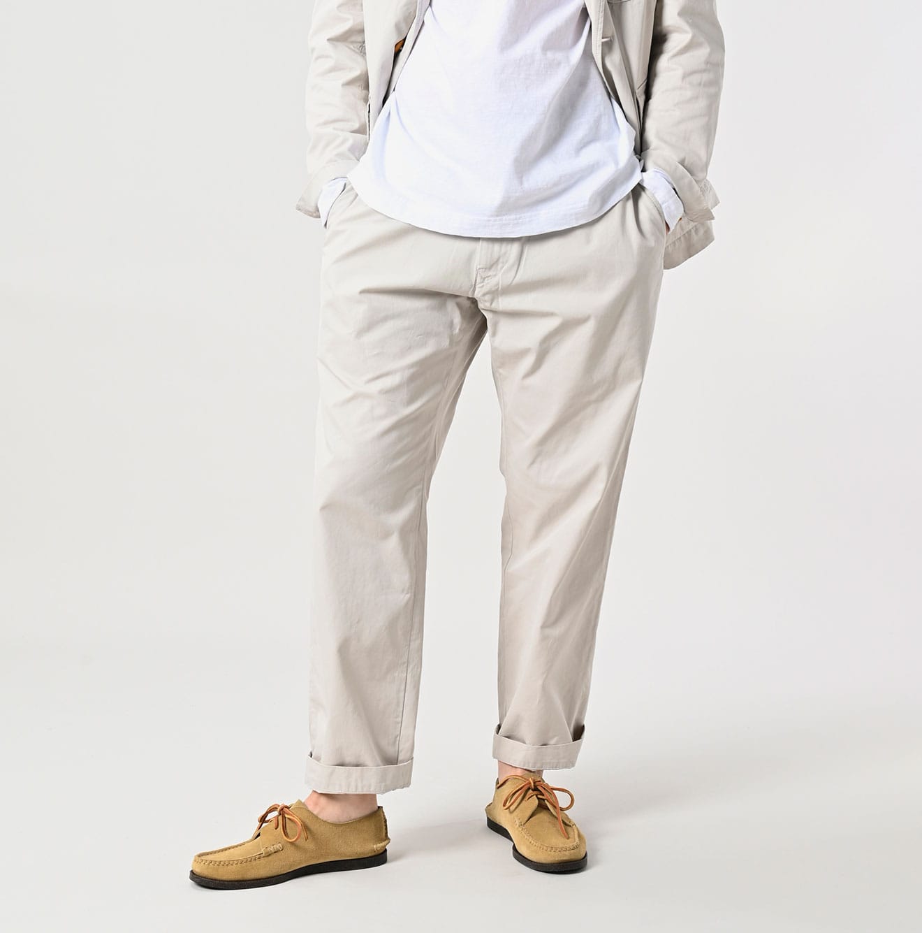 Light Gabardine Easy Slacks Men - 45R by 45rpm studio