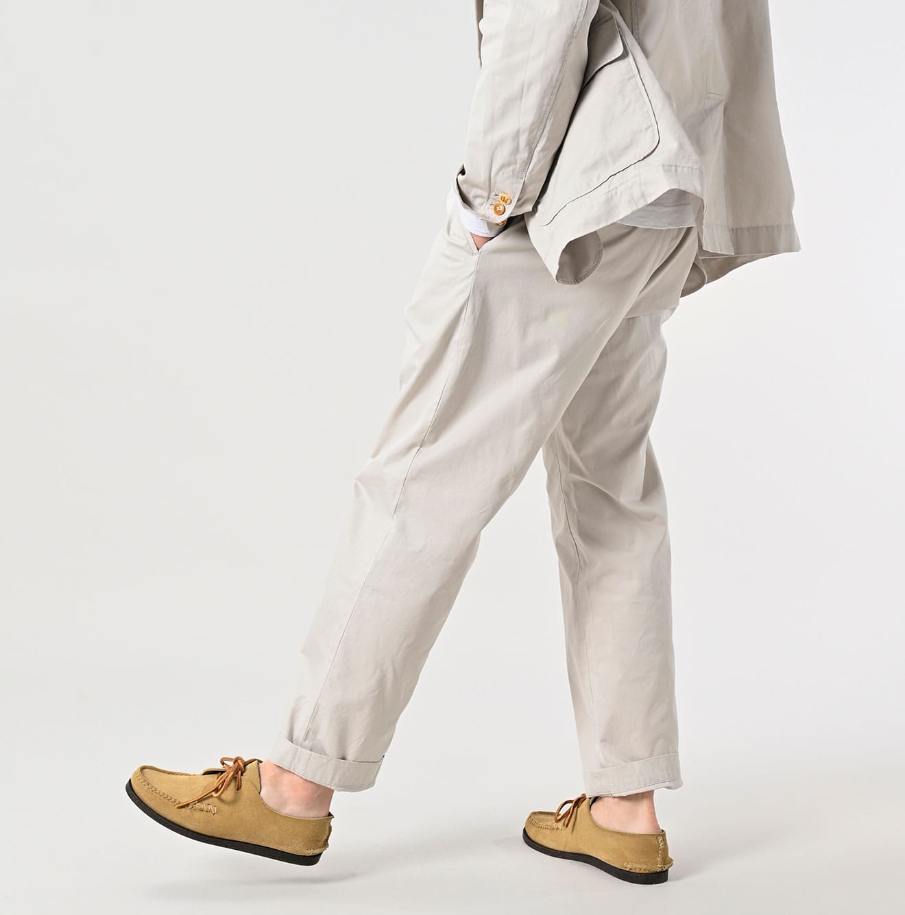 Light Gabardine Easy Slacks Men - 45R by 45rpm studio