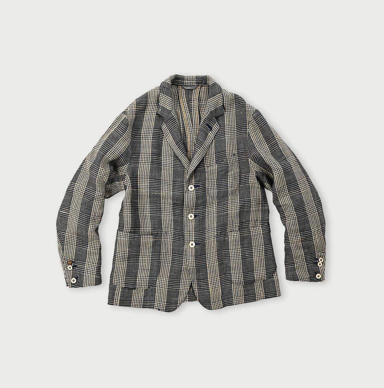 Linen Tweed Miyuki Jacket Men - Image 1