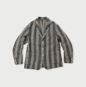 Linen Tweed Miyuki Jacket Men