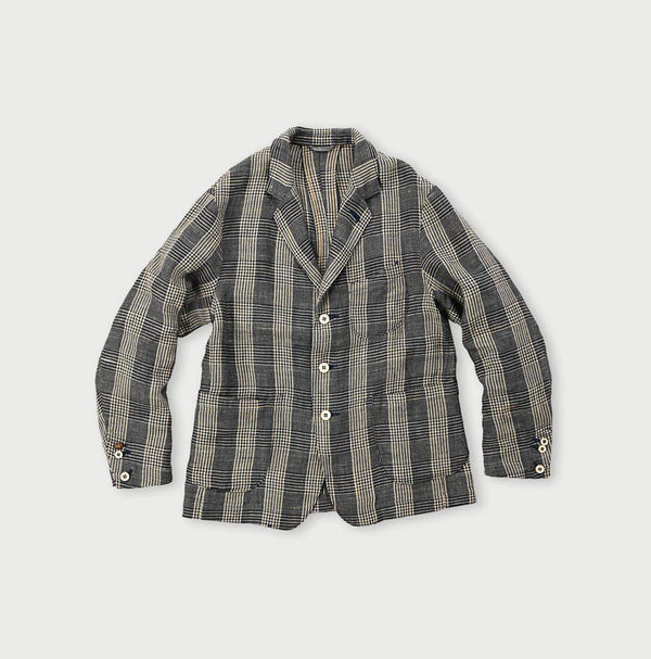 Linen Tweed Miyuki Jacket Men